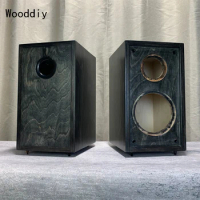 Wooddiy 8 Inch Loudspeaker Cabinet Empty Box Speaker Shell Bookshell Home System One Pair Opend Panel Baffle Activity