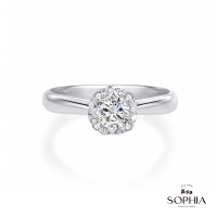 SOPHIA 蘇菲亞珠寶 - 40週年 30分 GIA D/SI2 18K金 鑽石戒指