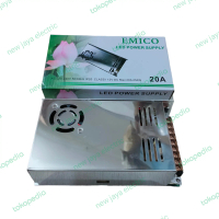 Power Supply 20A - 12V / Travo Led Strip 12v - 20A 250W Adaptor Led