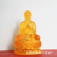 The Great Sun Buddha statue and the Three Treasures Buddha statue Tathagata Buddha, resin resin Buddha statue of Vairocana