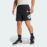 adidas 愛迪達 短褲 男 運動褲 GYM+ 3S SHORT 黑 JE5673