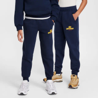 【NIKE 耐吉】長褲 童裝 大童 男女童 運動褲 磨毛 K NSW CLUB FLC PNT FMLY -PD 藍 HJ2660-451