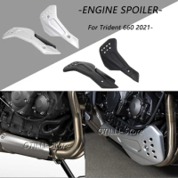 2021 New For Trident 660 Trident660 Motorcycle Accessories Engine Belly Protection Plates Kit Side Lower Fairing