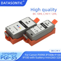 PGI-35 CLI-36 Compatible Ink Cartridge for Canon PIXMA IP100 iP110 IP100B TR150 mini260 320 Printer CLI36 Color Ink PGI35 Black