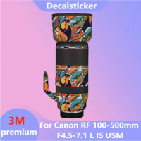 For Canon RF 100-500mm F4.5-7.1 L IS USM Lens Sticker Protective Skin Decal Film Anti-Scratch Protector Coat RF100-500
