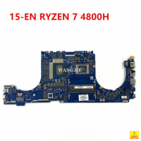 Used L99867-001 L99867-601 For HP OMEN 15-EN Laptop Motherboards DAG3ECMBCD0 REV: D RYZEN 7 4800H+DSC GTX 1660Ti 6G