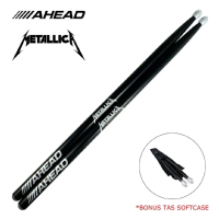 Stick Stik Drum Ahead Metallica Bonus Tas Kayu Premium Berkualitas