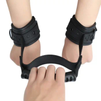 Adults Slave Roleplay Games Position Aid Tool of Leather Bdsm Bondage Handcuffs Strap Armbinder Restraint Erotic Accessories