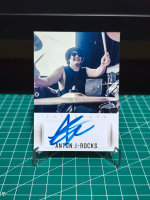 Kartu Public Figure Musisi Anton Drummer J-Rocks Signed Asli