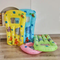 New Kids Water Hammock Recliner Inflatable Floating Swimming Mattress Swimming Ring Pool Party Toy Lounge Bed For Kids