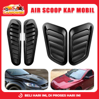 Air Scoop Kap Mobil Sporty Universal Aksesori Eksterior Tampilan Sporty Berkualitas
