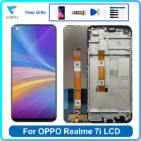6.5”Original LCD For OPPO Realme 7i Global RMX2193 Display For Realme 7i RMX2103 LCD Touch Screen Digitizer Assembly Replacement