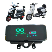 E-bike LCD Display 6pin Motor Speedmeter Screen 48-72V E-Bikes Electric Tricycle Bicycles Scooters Replacement Accessories