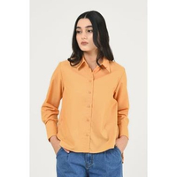 Geulis.id PORIKA SHIRT / KEMEJA WANITA (6 warna) XL APRICOT