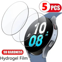 5Pcs Screen Protector For Samsung Galaxy Watch Active 2 3 40mm 41mm 45mm Hydrogel Film