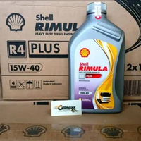 Oli mesin mobil shell rimula R4 plus (1L)