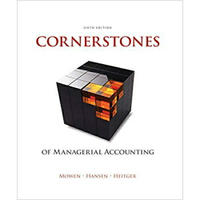 姆斯Cornerstones of Managerial Accounting MOWEN 9781305103962 華通書坊/姆斯