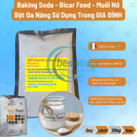 Combo 5KG Bột Baking Soda, Bicar Food – NaHCO3 > 99% Food Grade - chất tẩy rửa đa năng