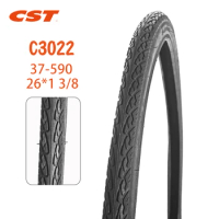 CST 26inch Bicycle Tire 26x1 3/8 C3022 Wear-Resistant Mountain Bike Pneu Bicicleta 37-590 MTB Bicycle Tyres