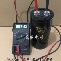 Imported 450V6800UF electrolytic capacitor 400V6800UF500V 63V10000uF Audio Fever Audio Electrolytic Capacitor