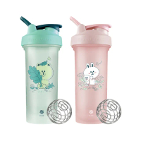 【Blender Bottle】LINE FRIENDS〈Classic V2〉自然系列 828ml(BlenderBottle/運動水壺/搖搖杯)