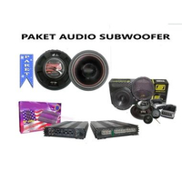PAKET AUDIO MOBIL 12 INCH POWER + SUBWOOFER + SPLIT AC