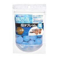 【Suisaku 水作】熱帶魚鹽錠 12錠 純度高/礦物鹽/鹽片/緩和緊迫(設置新缸.換水.清洗缸後.移動.添加魚F9792)