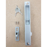 Original FUDA Silver Sliding Door Handle Lock AL101 With 2 Keys