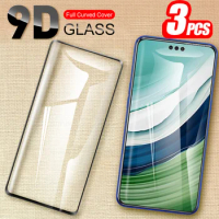 3Pcs Glas For Huawei Mate 60 Pro 9D Curved Cover Protective Glass Hauwei Mate60 Pro Plus Mate60Pro 60Pro 6.82'' Screen Protector