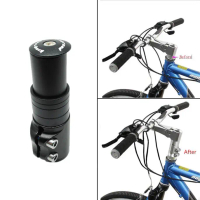TaffSPORT Peninggi Setang Sepeda Fork Extender Aluminium Alloy 121mm SD53 Peninggi Stang Sepeda Peni