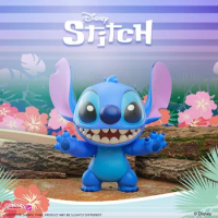 Original Hottoys Ht Cosbaby Cosb1021 37cm Lilo &amp; Stitch Blue Stichger Collection Action Figure Valentine'S Day Gift