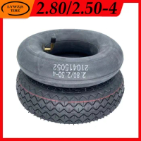 2.80/2.50-4 Inner Outer Tyre 9 Inch Pneumatic Tire for Electric Tricycle, Elderly Scooter Parts