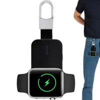 Wireless Charger For Apple Watch 8 7 Portable Magnetic IWatch Charger For Apple Watch 6 5 4 3 2 1 SE Series USB-C Port Charger