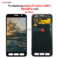 For Samsung Galaxy S7 Active G891 SM-G891A LCD Display Touch Screen Digitizer Assembly Replacement For Samsung S7 Active lcd