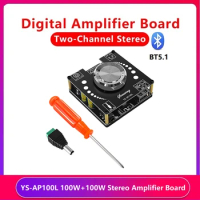 YS-AP100L Bluetooth Digital Amplifier Board Version BT5.1 Amplifier Board Amplifier Board + DC Adapter