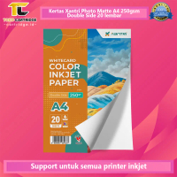 Kertas Xantri Photo Matte A4 120gsm / 220gsm / 250gsm Double Side Photo Paper Doff Inkjet isi 20 lem