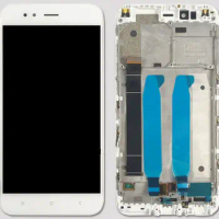 For xiaomi Mia1 MDG2 Lcd display+touch glass digitizer Frame Full assembly for Xiaomi Mi A1 / Mi 5X replacement screen lcds