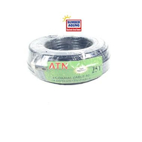 ATN Kabel Antena 18M RG6 SATCOM 18meter Kabel Antena TV Roll RG6