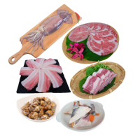 【賣魚的家】海陸空特惠烤肉6件組