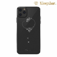 【Kingxbar】Kingxbar iPhone 11 Pro 施華洛世奇彩鑽水鑽手機殼-鋼琴黑
