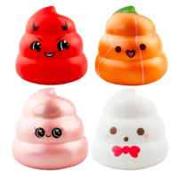 Punimaru Jumbo Squishy Stool Animal Doll Relieves Stress Halloween Squeeze Toys Children Gift