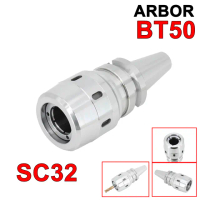 Arbor BT50 SC 32 110 Straight Collet Chuck BT 50 SC32 Milling CNC