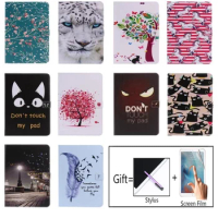 Tab S2 8.0 inch Case Cat Tree Pattern Cover For Samsung Galaxy Tab S2 8.0 T710 T715 T713 T719 Case Funda Tablet PU Leather Shell