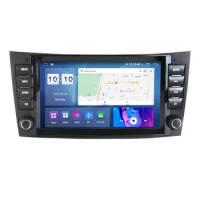 Android11 8+128GB carplay+auto car multimedia For BENZ W211 dvd player DSP RDS GPS BT Stereo AM FM android car player