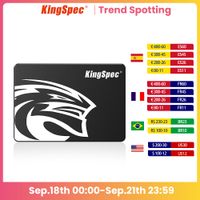 KingSpec 2.5 SATA ssd 120GB 240GB Solid State Drive 128G 256G 480GB 2t 4tb sd 512G 1TB hd Internal SSD Drive For Laptop Computer