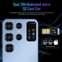 2024 Original S24 Ultra 7.0 Inch 4G 5G Face Unlock Smartphone 16GB+1TB Smart Mobile Phones 7000mAh Cellphones Android Cell Phone