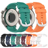 Silicone Strap For Amazfit Balance Smart Watch Replacement Sport Bracelet Wristband Strap Wearable Smart Watch Accessories