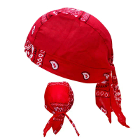 Wanita lelaki bandana topi kapas unisex durag cetak cap fesyen lanun kepala lanun