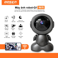 Dosen Người máy CCTV Kết nối WiFi Camera an ninh nhà thông minh IP Camera Baby/Pet/Nanny HD 1080P Ứn