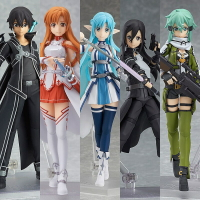 刀劍 figma 亞絲娜 桐人 桐子 詩乃 可動手辦 神域 擺件